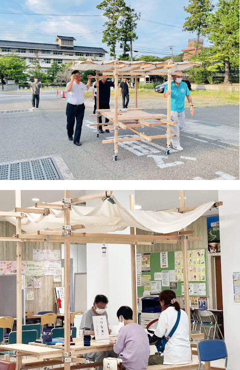 場所を変え、姿を変えて活躍するつな木